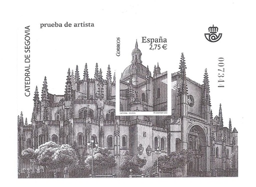 2010 CATEDRAL DE SEGOVIA. PRUEBA Nº 102