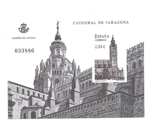2011 CATEDRAL DE TARAZONA . PRUEBA Nº 106
