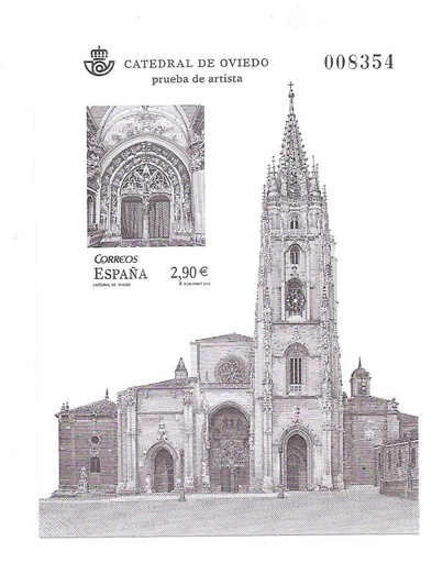 2012 CATEDRAL DE OVIEDO. PRUEBA Nº 109