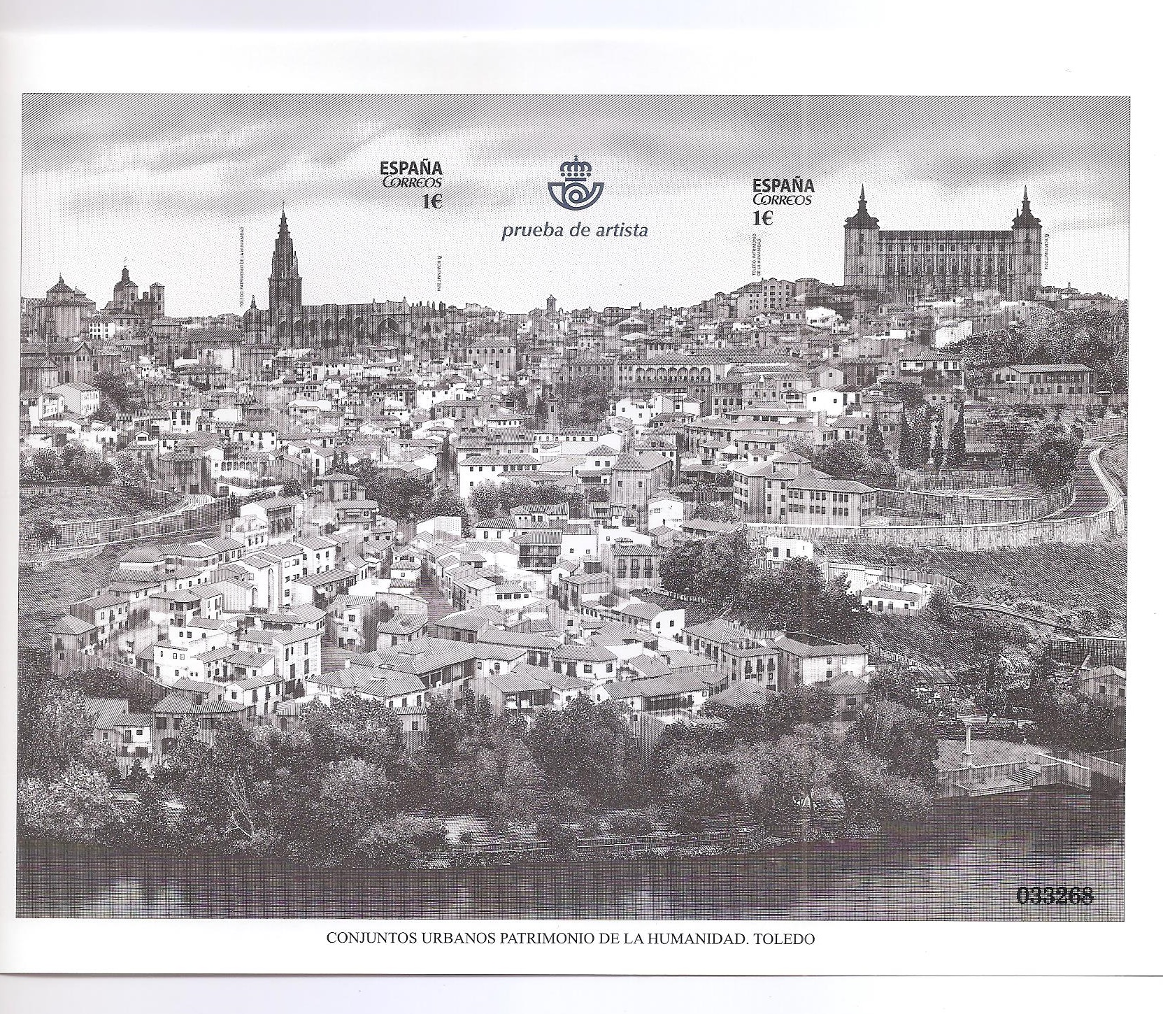 CONJUNTO URBANO PATRIMONIO DE LA HUMANIDAD TOLEDO 2014. PRUEBA Nº 117