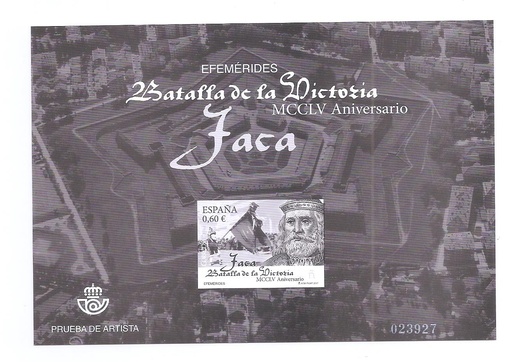 2017 ANIVERSARIO DE LA VICTORIA DE JACA . PRUEBA Nº 130