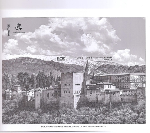 2017 CONJUNTOS URBANOS PATRIMONIO DE LA HUMANIDAD GRANADA . Nº 134