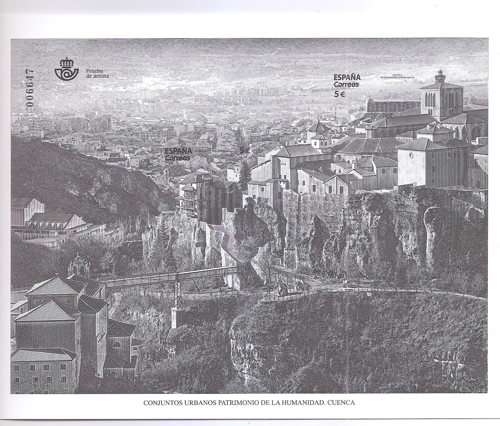CONJUNTOS URBANOS PATRIMONIO DE LA HUMANIDAD CUENCA 2018. PRUEBA Nº 140