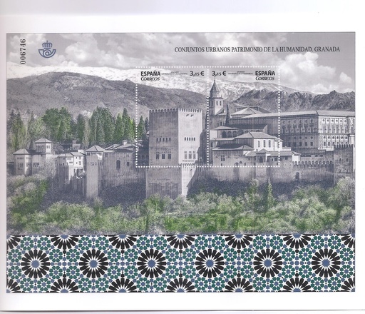 CONJUNTOS URBANOS PATRIMONIO DE LA HUMANIDAD. GRANADA. PRUEBA Nº 135