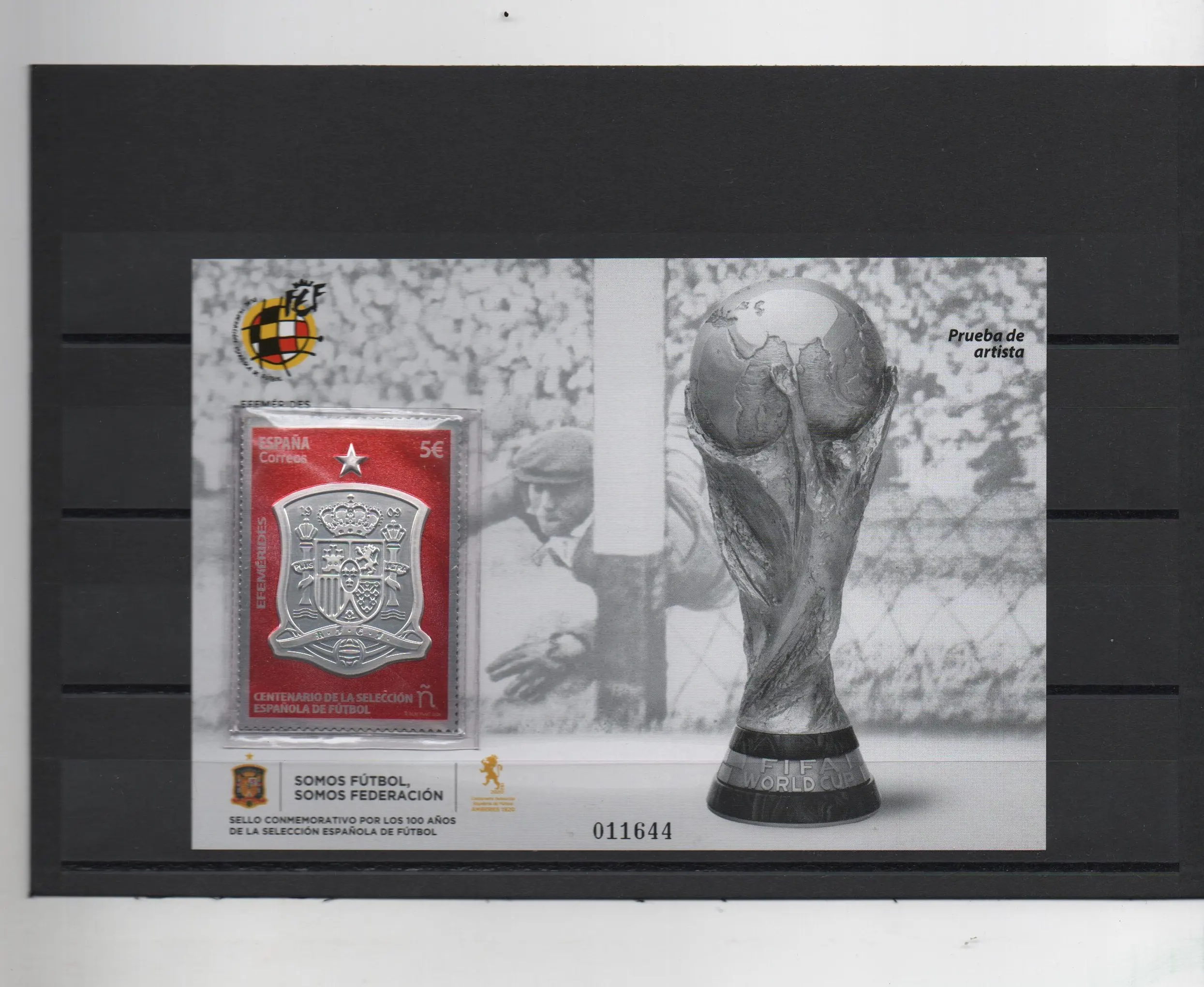 CENTENARIO DE LA SELECCIÓN DE FUTBOL. PRUEBA Nº 149