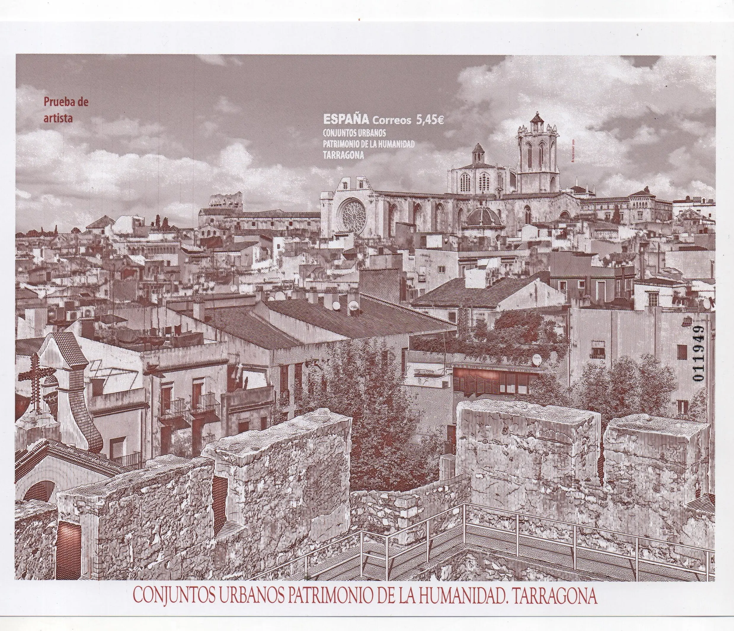 CONJUNTOS URBANOS PATRIMONIO DE LA HUMANIDAD TARRAGONA 2020. PRUEBA Nº 150