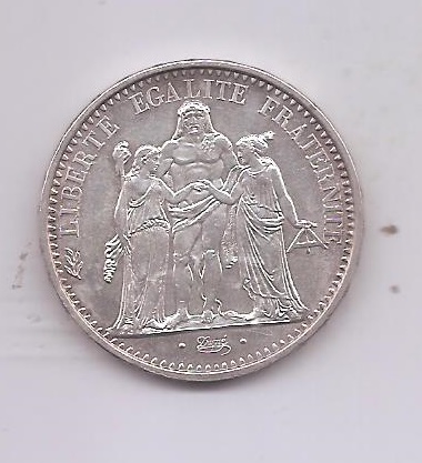 FRANCIA DEL AÑO 1965 DE 10 FRANCOS