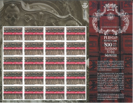 2016 Nº 42 VIII CENTENARIO DE LA UNIVERSIDAD DE SALAMANCA