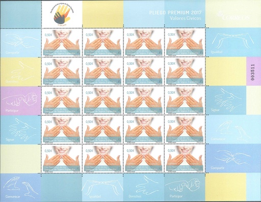 2017 Nº 51 VALORES CÍVICOS. DÍA NACIONAL DE LAS LENGUAS DE SIGNOS ESPAÑOLAS