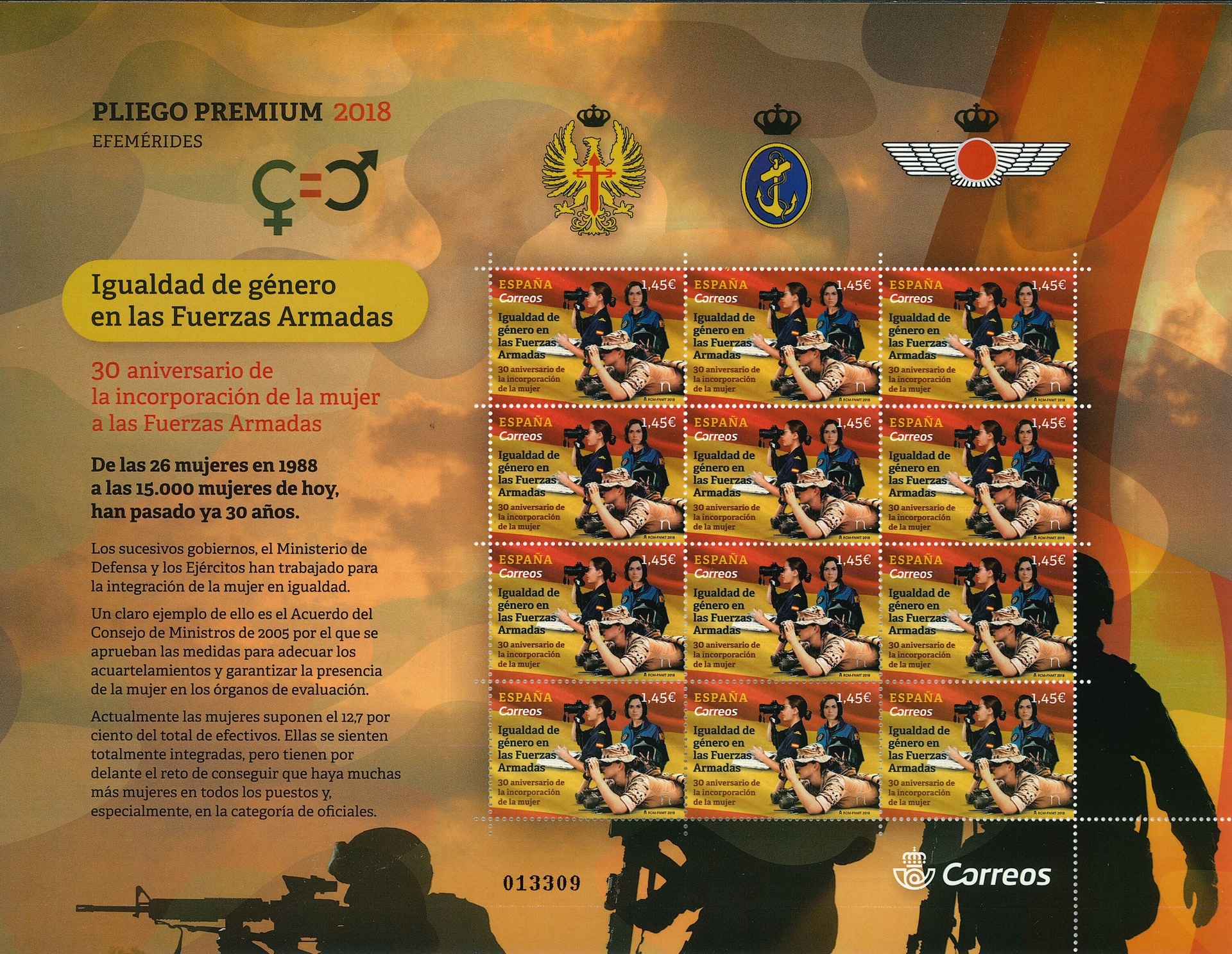 2018 Nº 69 IGUALDAD DE GÉNERO EN LAS FUERZAS ARMADAS