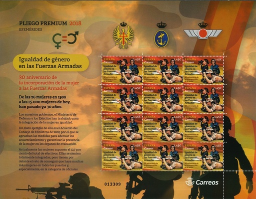 2018 Nº 69 IGUALDAD DE GÉNERO EN LAS FUERZAS ARMADAS