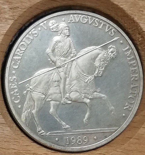 ESPAÑA DEL AÑO 1989 DE 5 ECUS
