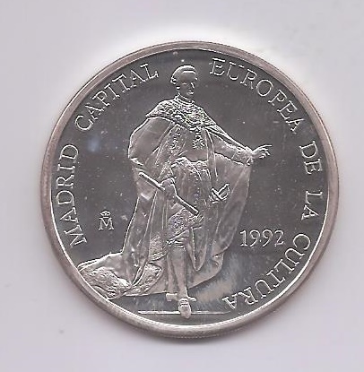 SPANIEN AUS DEM JAHR 1992 ZU 5 ECUS