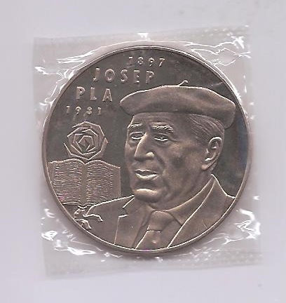 SPANIEN JAHR 1994 KATALONIEN JOSEP PLA 5 ECUS