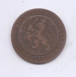 HOLANDA DEL AÑO 1877 DE 2 1/2 CENT.