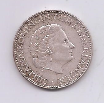 HOLANDA DEL AÑO 1959 DE 2 1/2 GULDEN