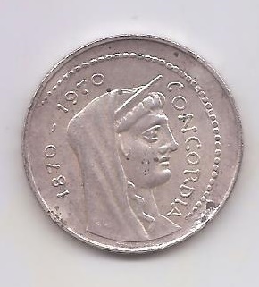 ITALIA DEL AÑO 1970 DE 1000 LIRAS