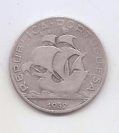 PORTUGAL DE L'ANY 1932 DE 5 ESCUTS