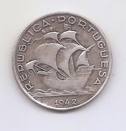 PORTUGAL DE L'ANY 1942 DE 5 ESCUTS