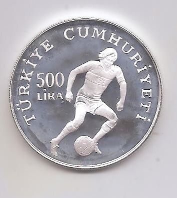 TURKEY 1982 500 LIRAS