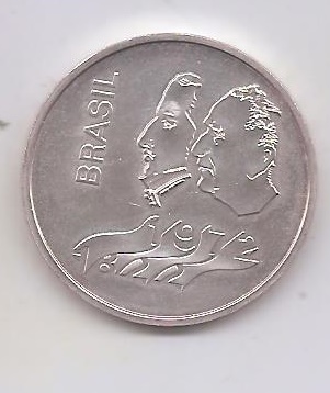 BRASIL DEL AÑO 1972 DE 20 CRUCEIROS