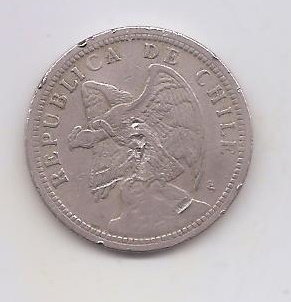 CHILE 1933 1 PESO