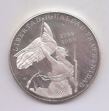 CUBA DELL'ANNO 1989 DA 10 PESOS