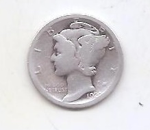 UNITED STATES 1920 1 DIME