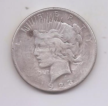 ESTADOS UNIDOS DO ANO 1923 DE 1 DÓLAR