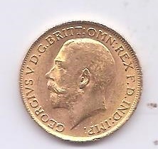 GRAN BRETAÑA DEL AÑO 1911 DE 1 LIBRA