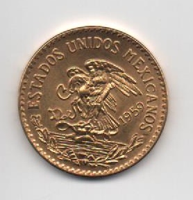 MEXICO DEL AÑO 1959 DE 20 PESOS