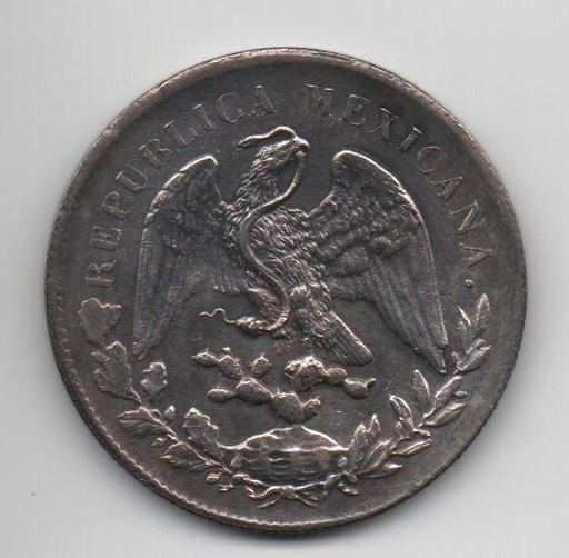 MEXICO DEL AÑO 1898 DE 8 REALES