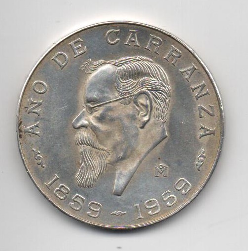 MÈXIC DE L'ANY 1959 DE 5 PESOS