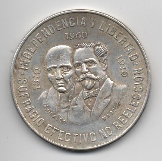 MÈXIC DE L'ANY 1960 DE 10 PESOS