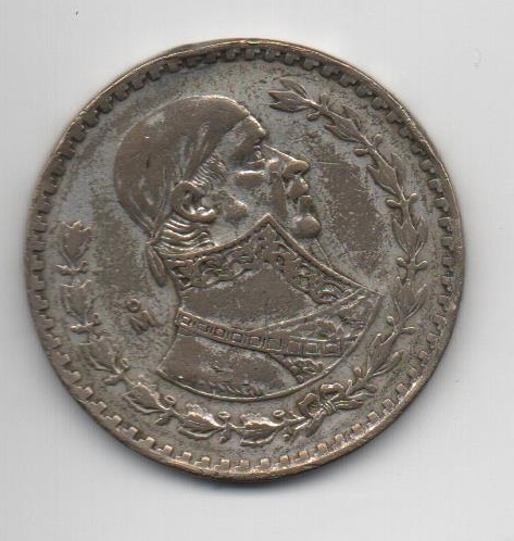 MÈXIC DE L'ANY 1962 DE 1 PESO