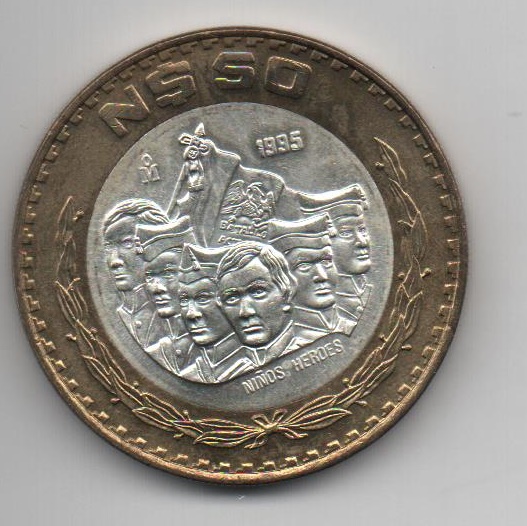 MEXICO 1995 50 PESOS