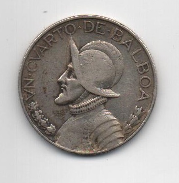 PANAMA 1934 1/4 BALBOA