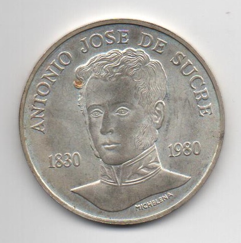VENEZUELA DEL AÑO 1980 DE 75 BOLIVARES