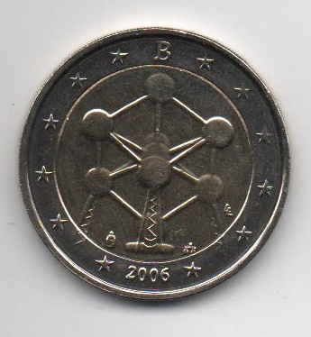 BELGICA DEL AÑO 2006 DE 2 EUROS CONMEMORATIVAS