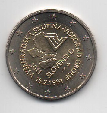 ESLOVAQUIA DEL AÑO 2011 DE 2 EUROS CONMEMORATIVAS