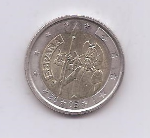 ESPAÑA DEL AÑO 2005 DE 2 EUROS CONMEMORATIVAS