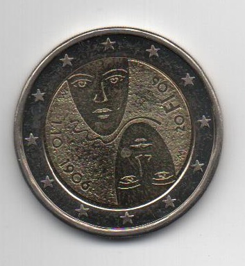 FINLANDIA DEL AÑO 2006 DE 2 EUROS CONMEMORATIVAS