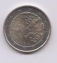 FINLANDIA DEL AÑO 2015 DE 2 EUROS CONMEMORATIVAS