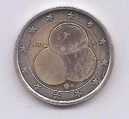 FINLANDIA DEL AÑO 2019 DE 2 EUROS CONMEMORATIVAS