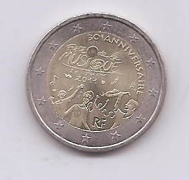 FRANCIA DEL AÑO 2011 DE 2 EUROS CONMEMORATIVAS