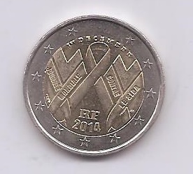 FRANCIA DEL AÑO 2014 DE 2 EUROS CONMEMORATIVAS