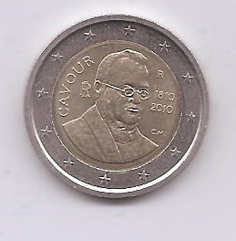 ITALIA DEL AÑO 2010 DE 2 EUROS CONMEMORATIVAS