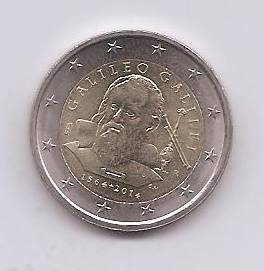 ITALIA DEL AÑO 2014 DE 2 EUROS CONMEMORATIVAS