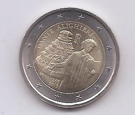 ITALIA DEL AÑO 2015 DE 2 EUROS CONMEMORATIVAS