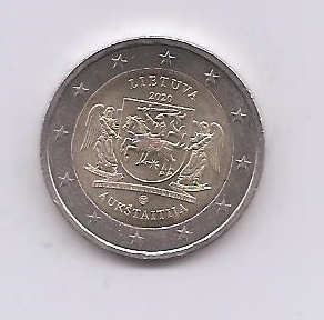 LITUANIA DEL AÑO 2020 DE 2 EUROS CONMEMORATIVAS